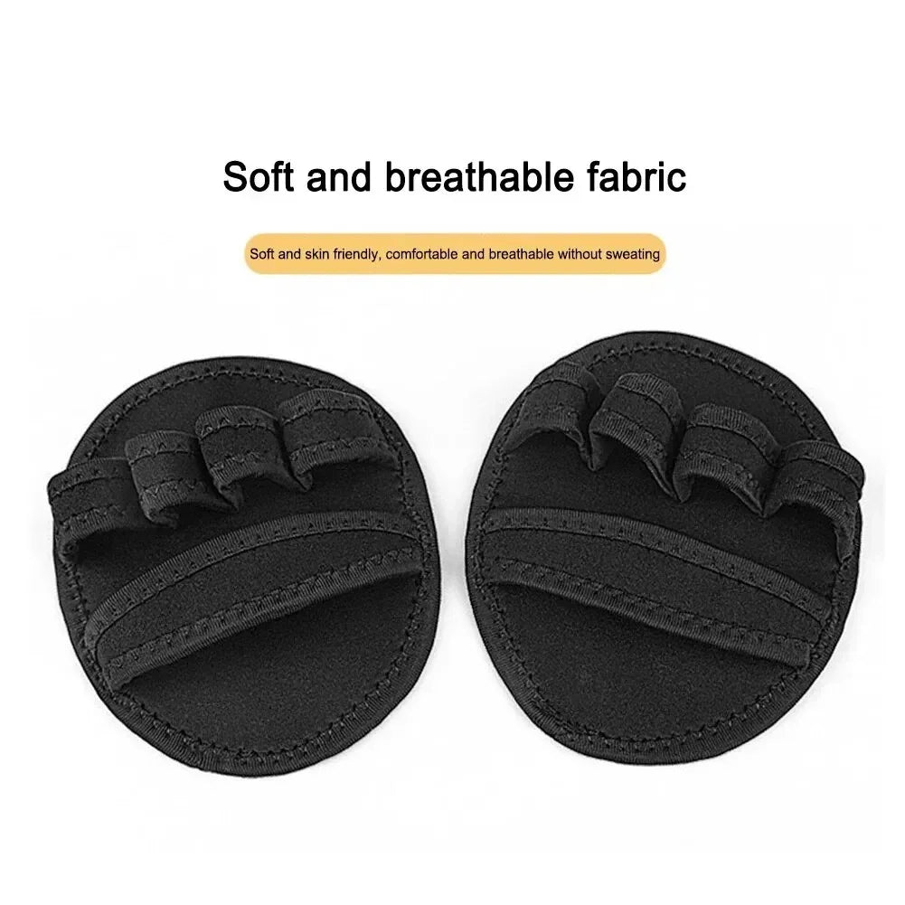 Xullify Powerlifting Gym Gloves Breathable Horizontal Bar Booster Gloves Weightlifting Leather Palm Guard Fitness Gloves for Men Women